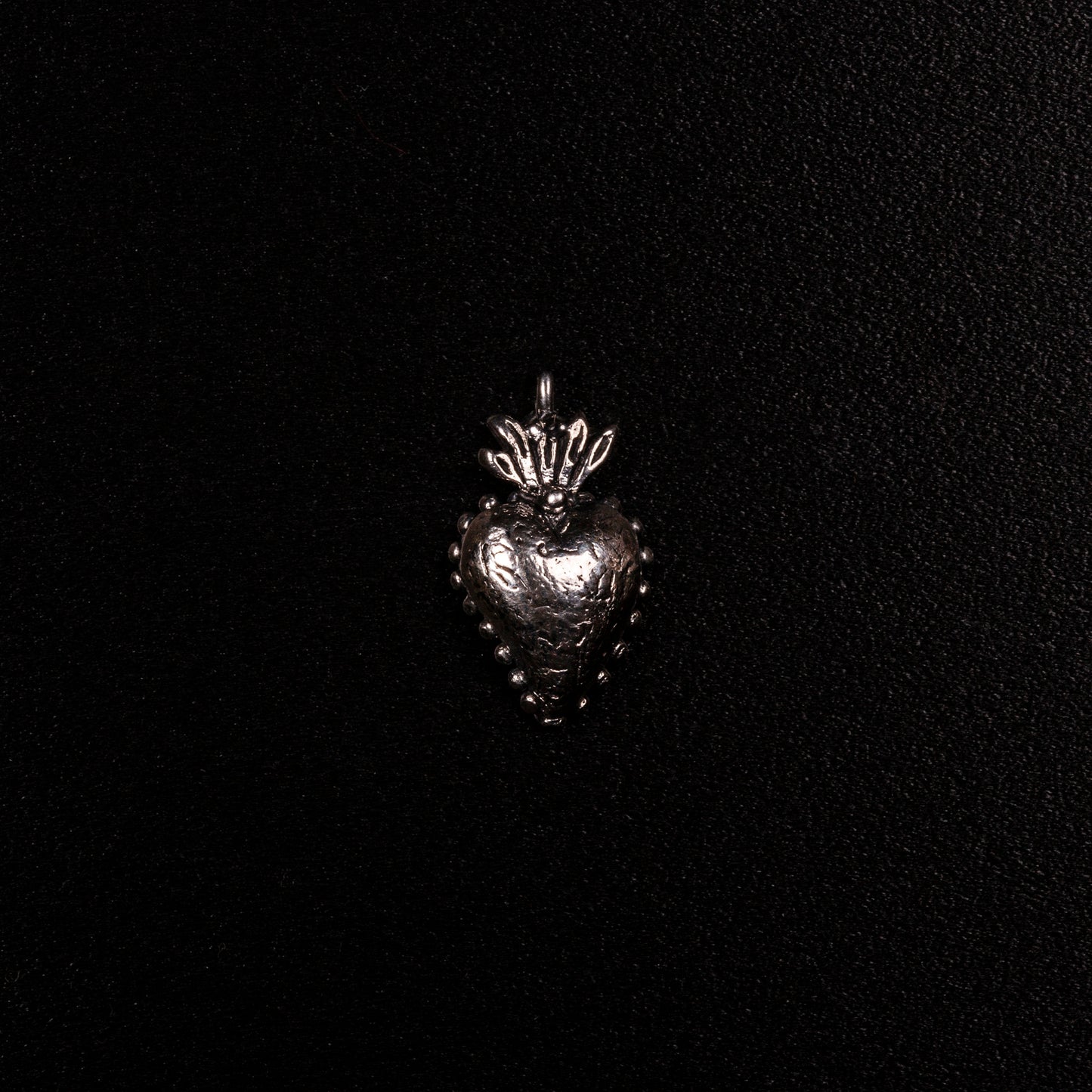 Charm cuore votivo in argento925 per bracciale