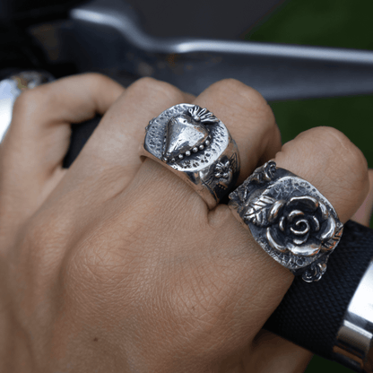 ANELLO "ROSA DELLA NOTTE"