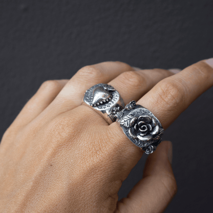 ANELLO "ROSA DELLA NOTTE"