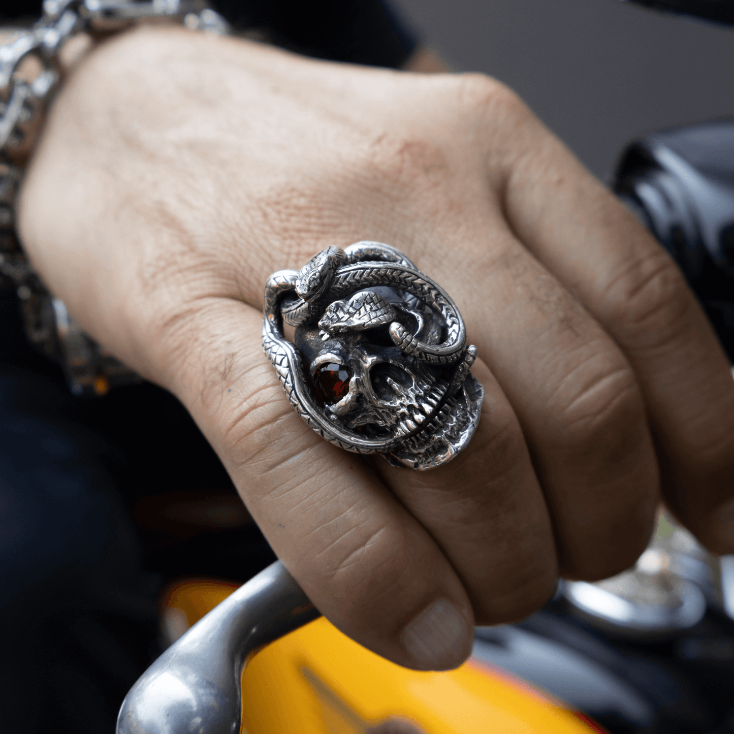 ANELLO "RAGNAR" ARGENTO