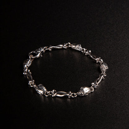 BRACCIALE "SKULL & BONES"