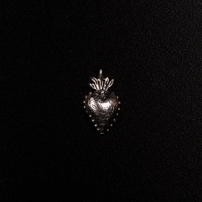 Charm cuore votivo in argento925 per bracciale