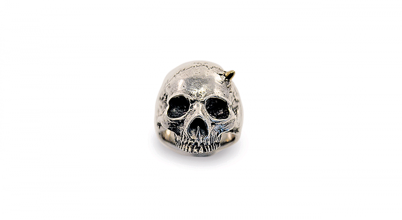 Bullet Skull Ring