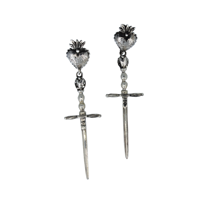 Votive Dagger Earring